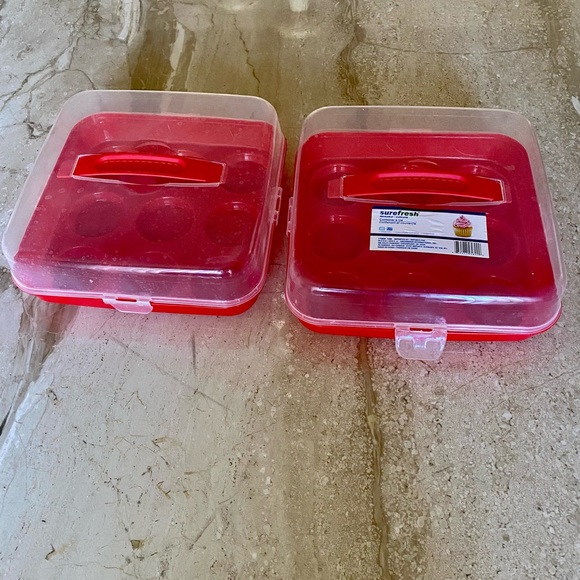 Cupcake muffin carrier container 9x9” - Picture 2 of 2